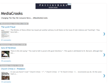 Tablet Screenshot of mediacrooks.com